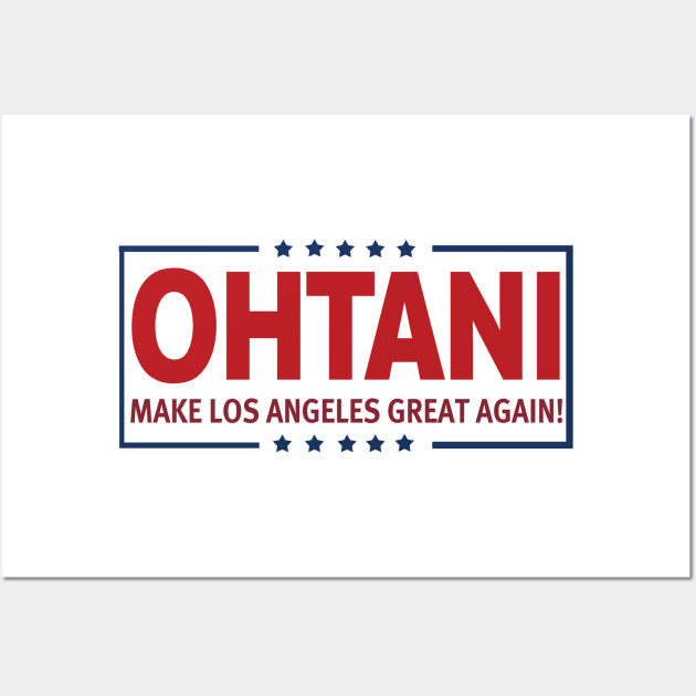 Ohtani MLAGA! Wall Art by OffesniveLine